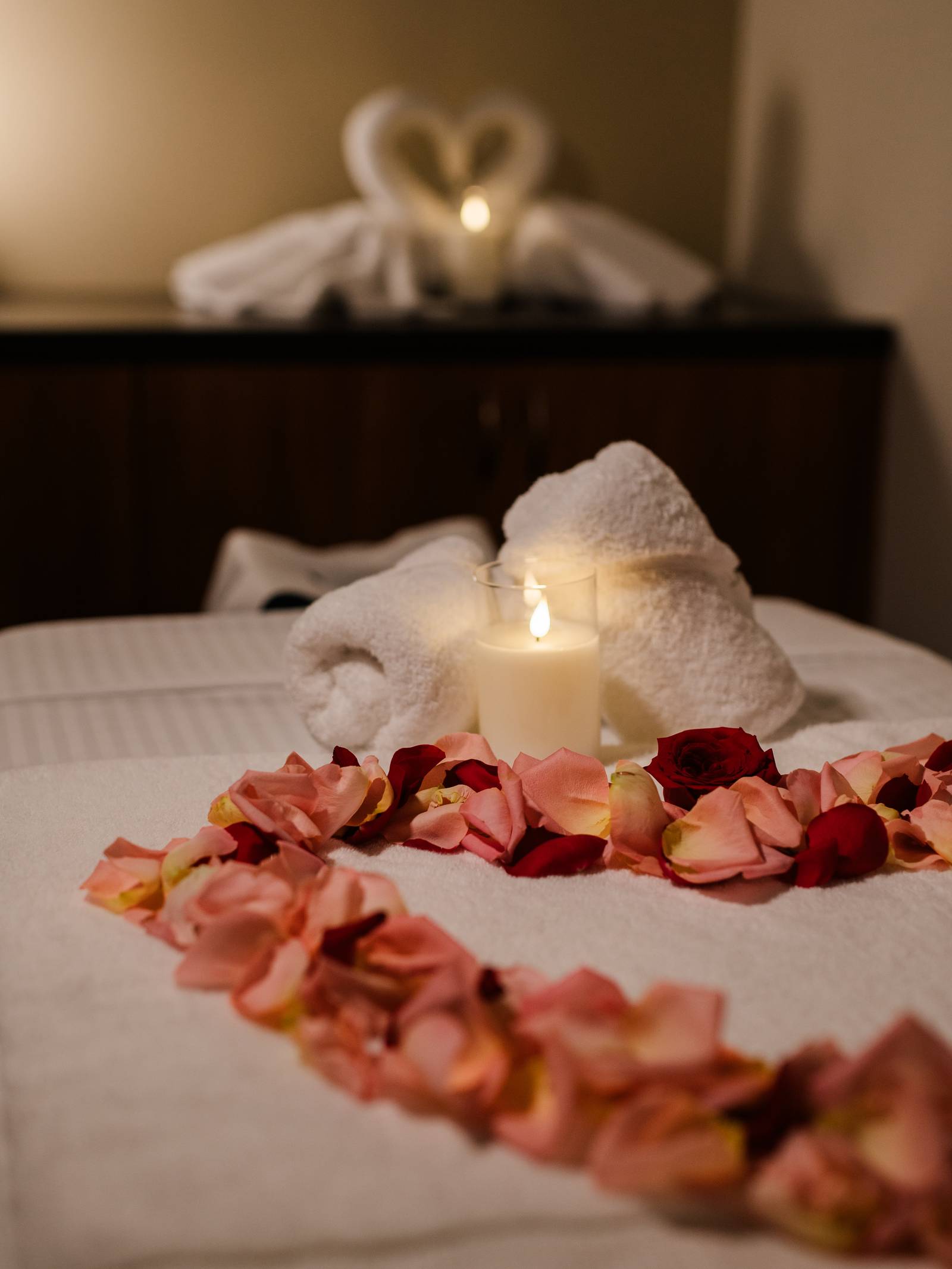 Premium couples treatment space with sophisticated design